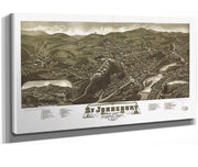 St Johnsbury County Seat Of Caledonia County Vt 1884  State Of Vermont