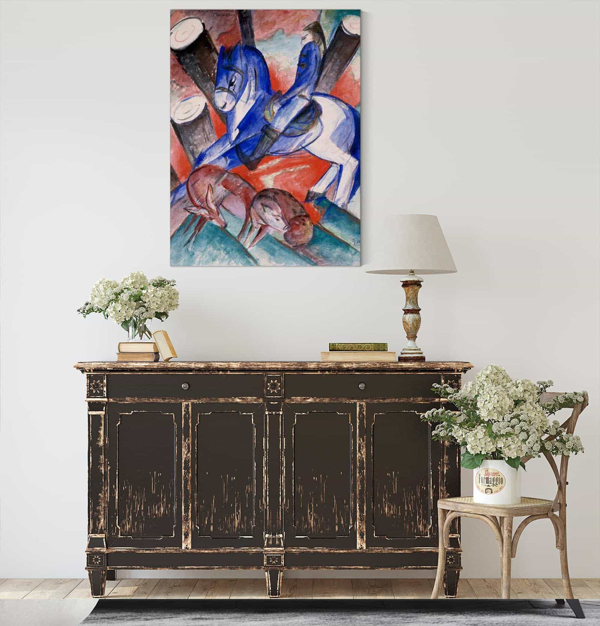 St Julian The Hospitaler by Franz Marc