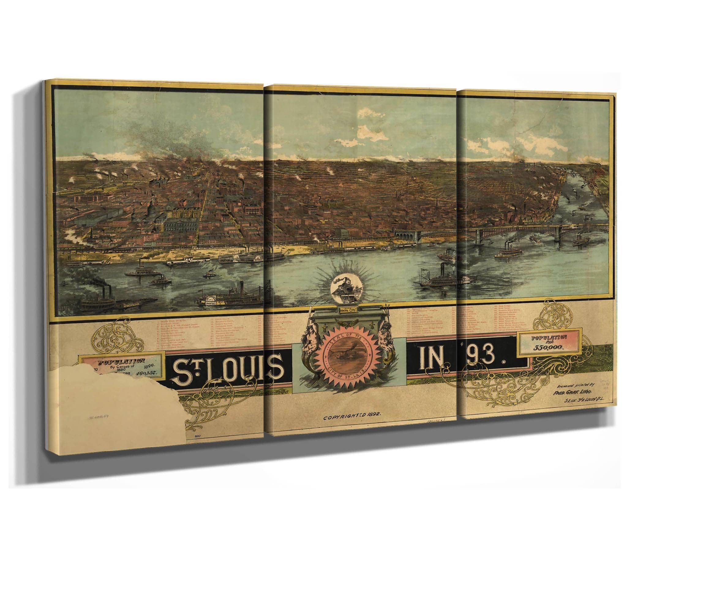 St Louis In 93  State Of Missourri