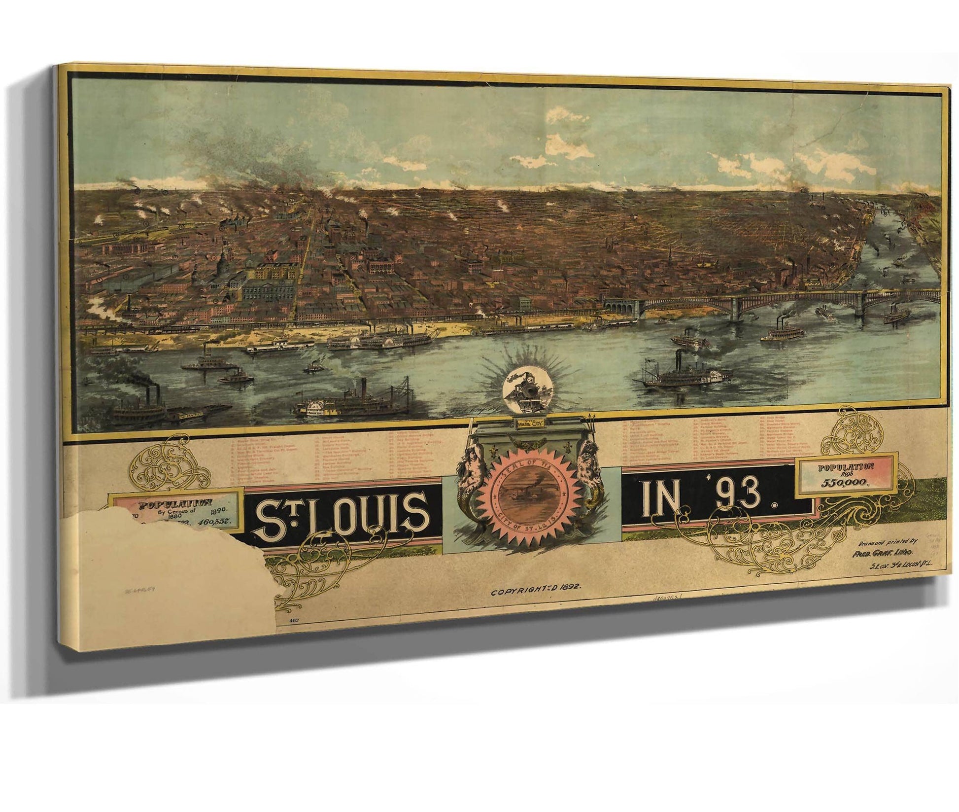St Louis In 93  State Of Missourri