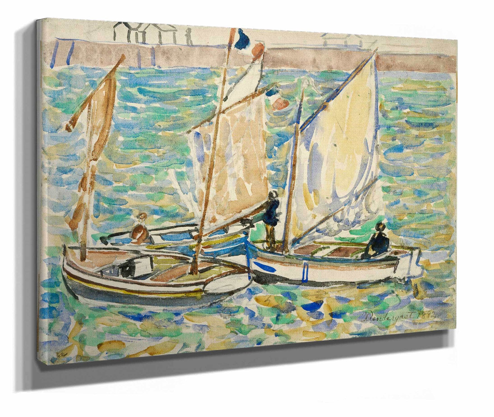 St Malo by Maurice Prendergast