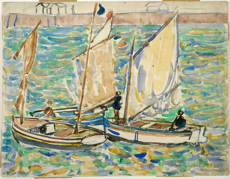 St Malo by Maurice Prendergast
