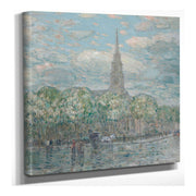 St. Marks In The Bowery by Childe Hassam
