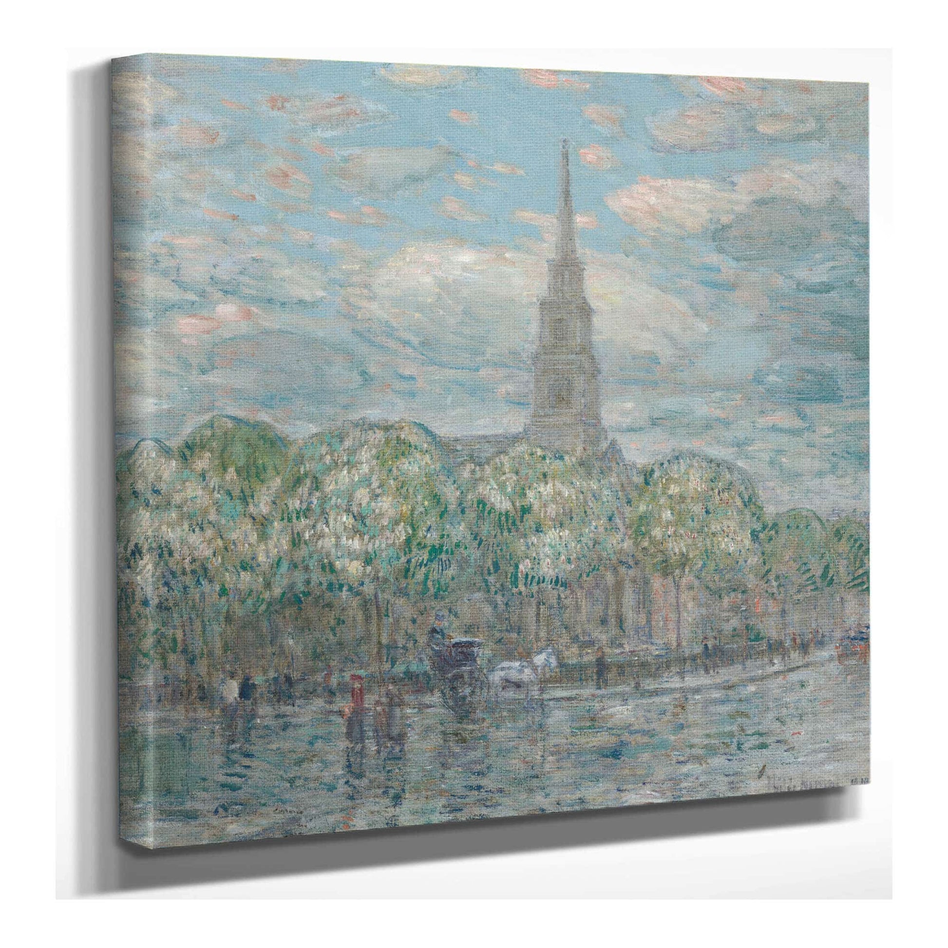 St. Marks In The Bowery by Childe Hassam