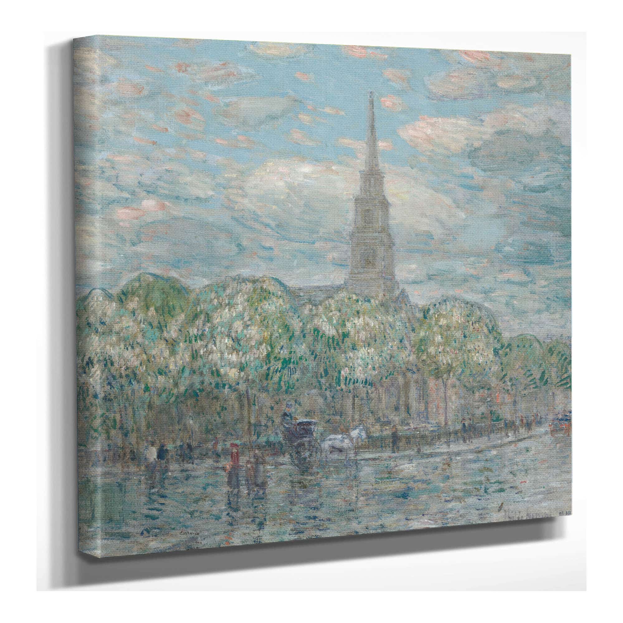 St. Marks In The Bowery by Childe Hassam