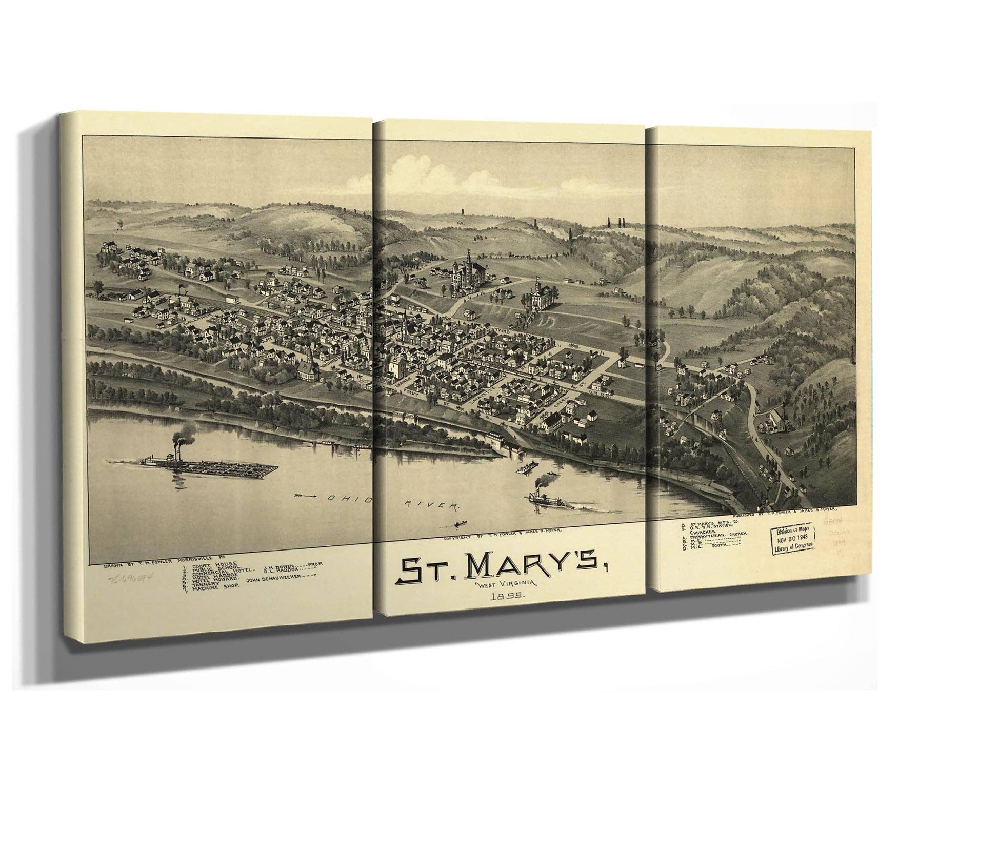 St Marys West Virginia 1899  State Of West Virginia