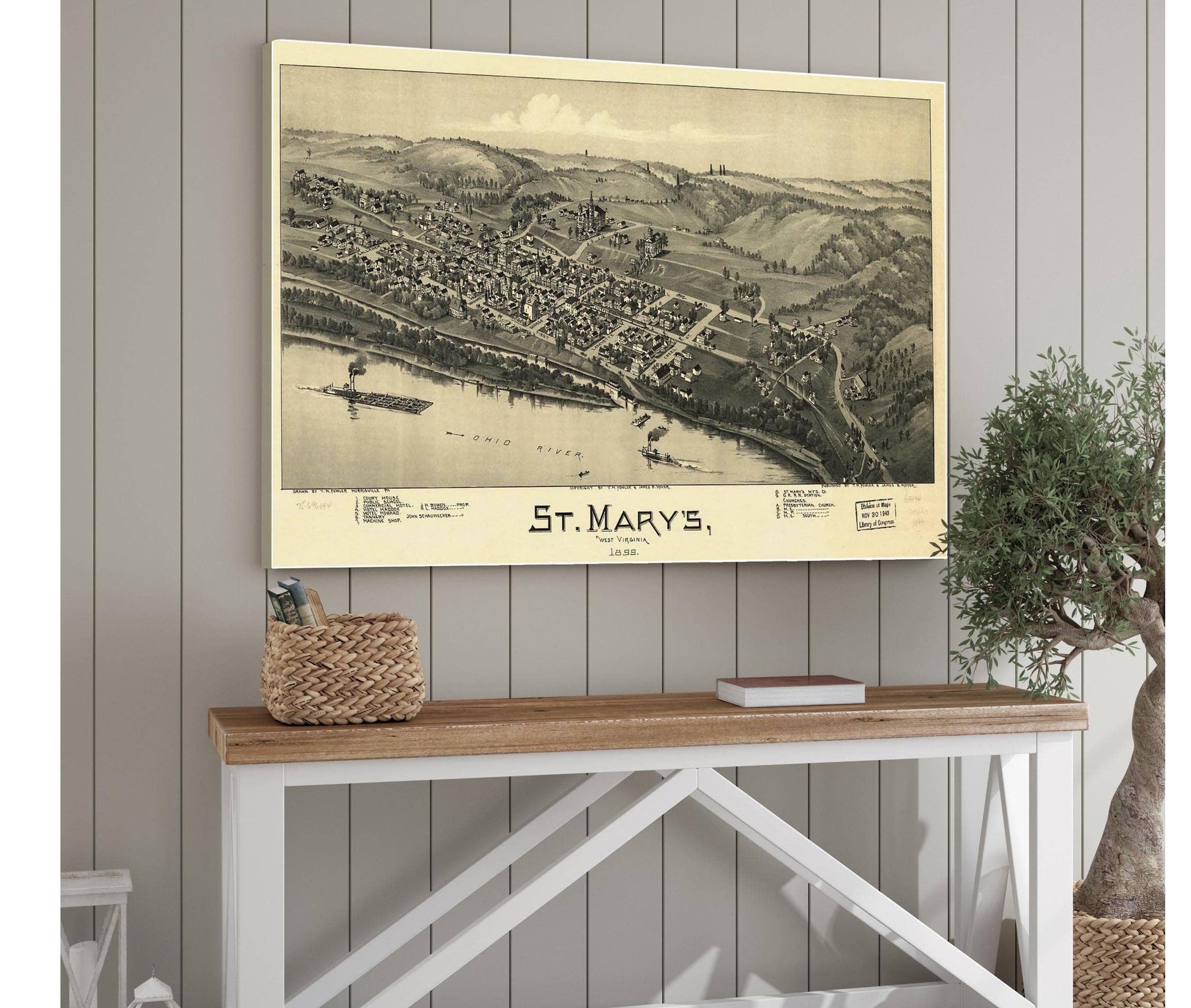 St Marys West Virginia 1899  State Of West Virginia