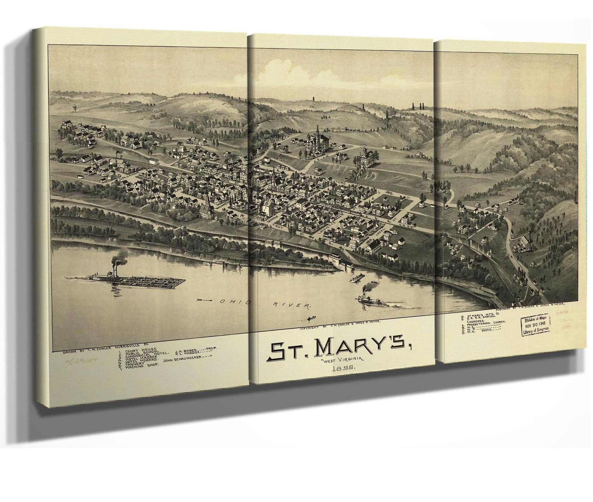 St Marys West Virginia 1899  State Of West Virginia