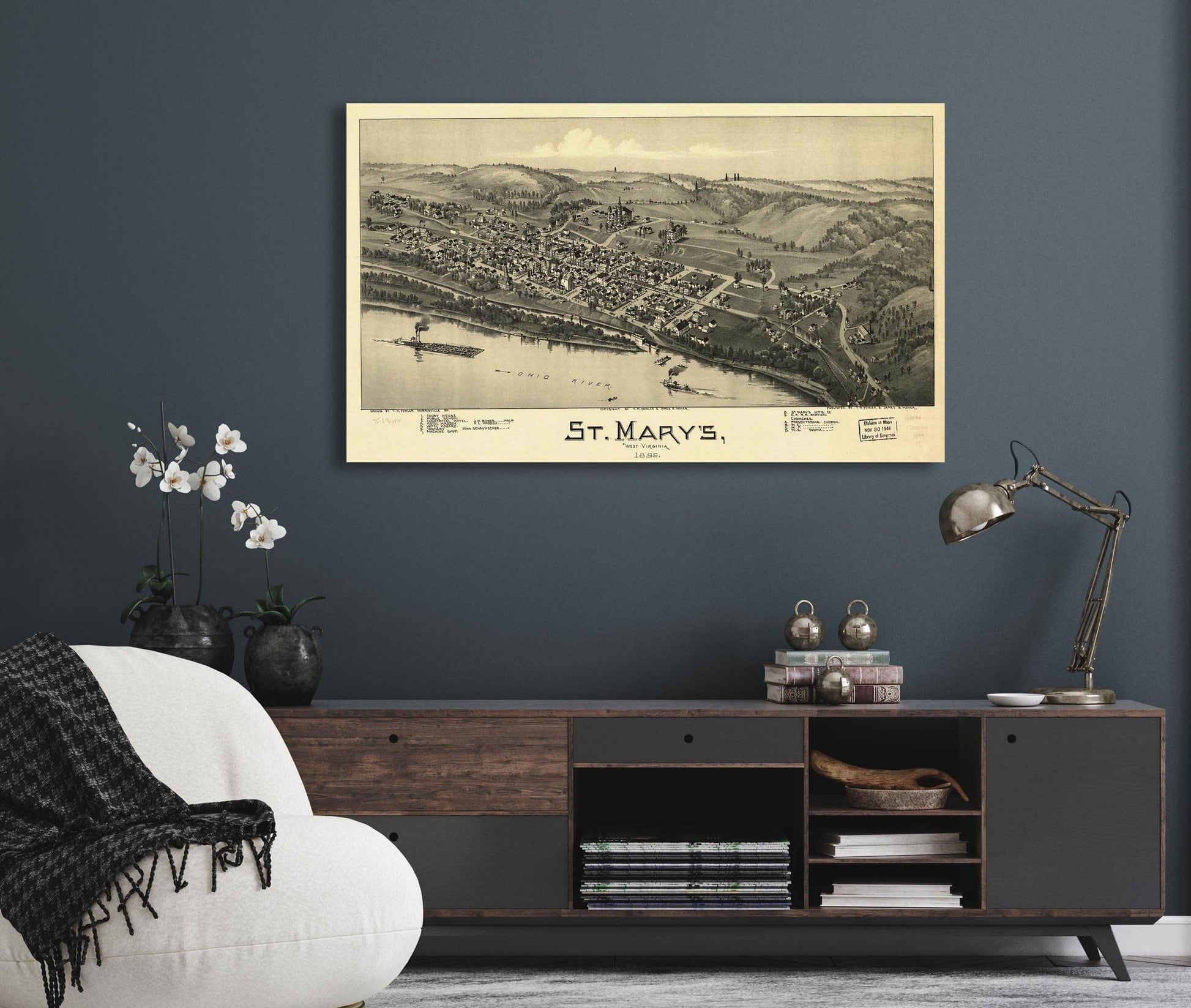 St Marys West Virginia 1899  State Of West Virginia