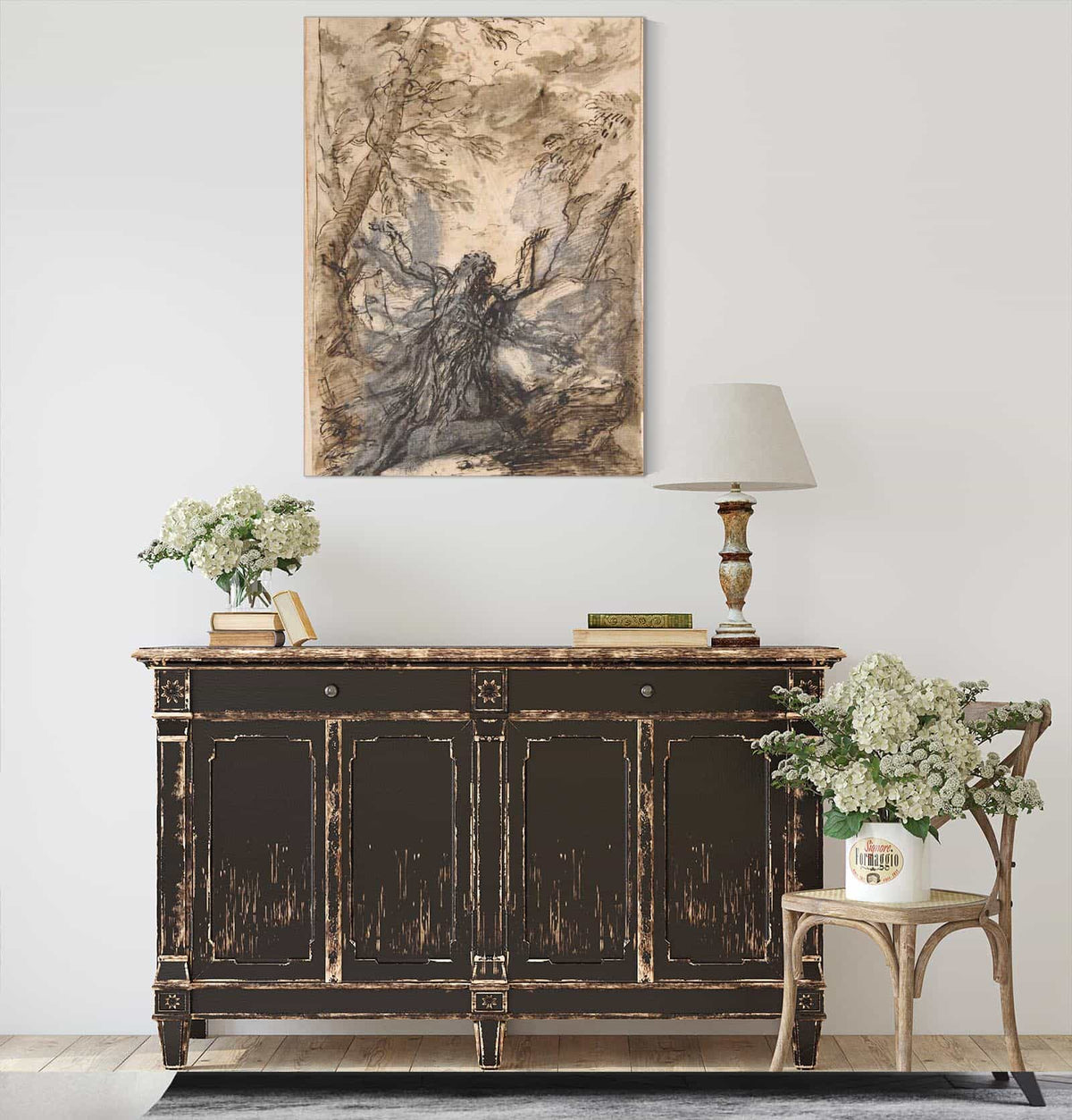 St Paul Hermit   by Salvator Rosa