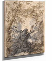 St Paul Hermit   by Salvator Rosa