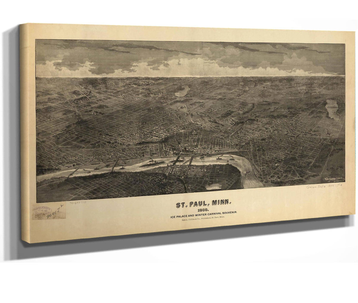 St Paul Minn  Ice Palace And Winter Carnival Souvenir  State Of Minnesota