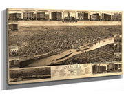 St Paul Minnesota 1883  State Capital And County Seat Of Ramsey Co  State Of Minnesota