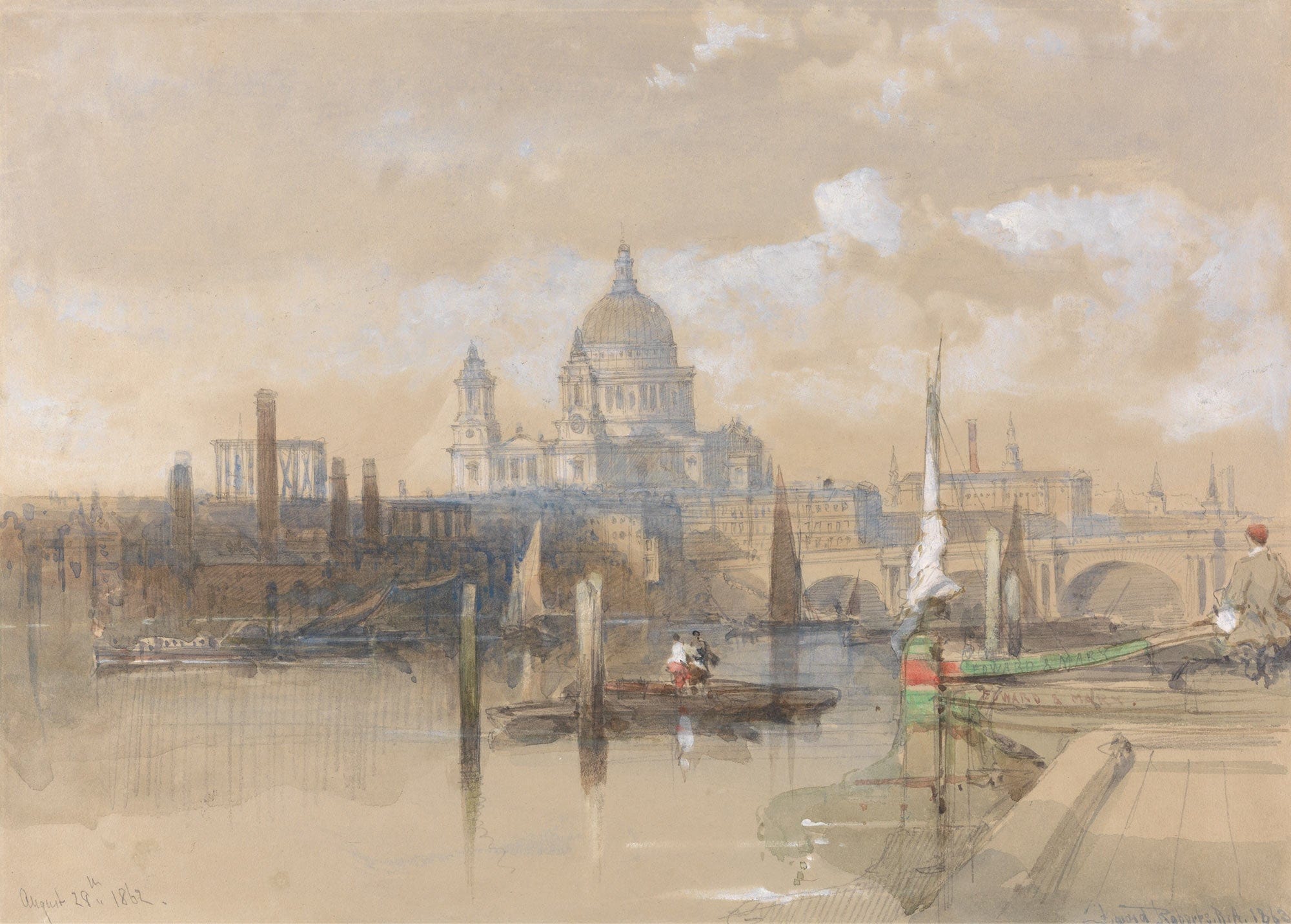 St Pauls by David Roberts