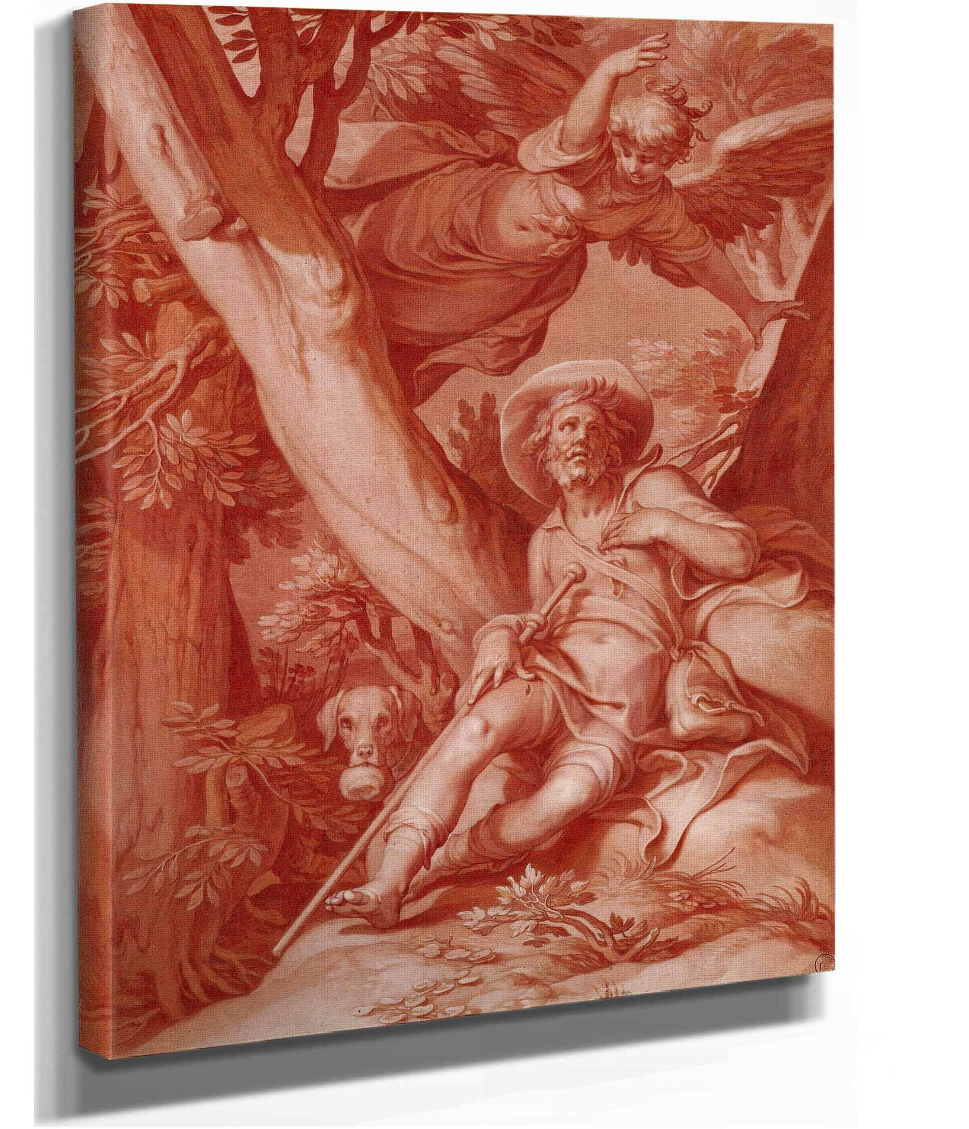 St Roch by Abraham Bloemaert