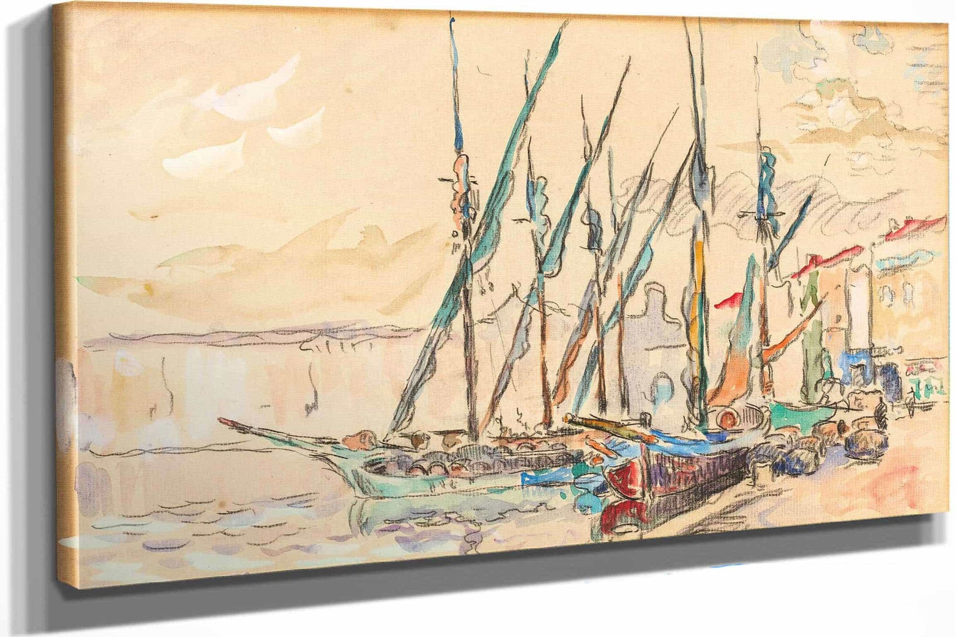 St Tropez by Paul Signac