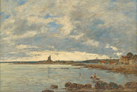 St Vaast La Hougue by Eugene Boudin