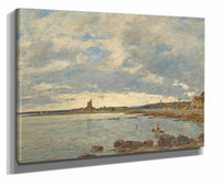 St Vaast La Hougue by Eugene Boudin