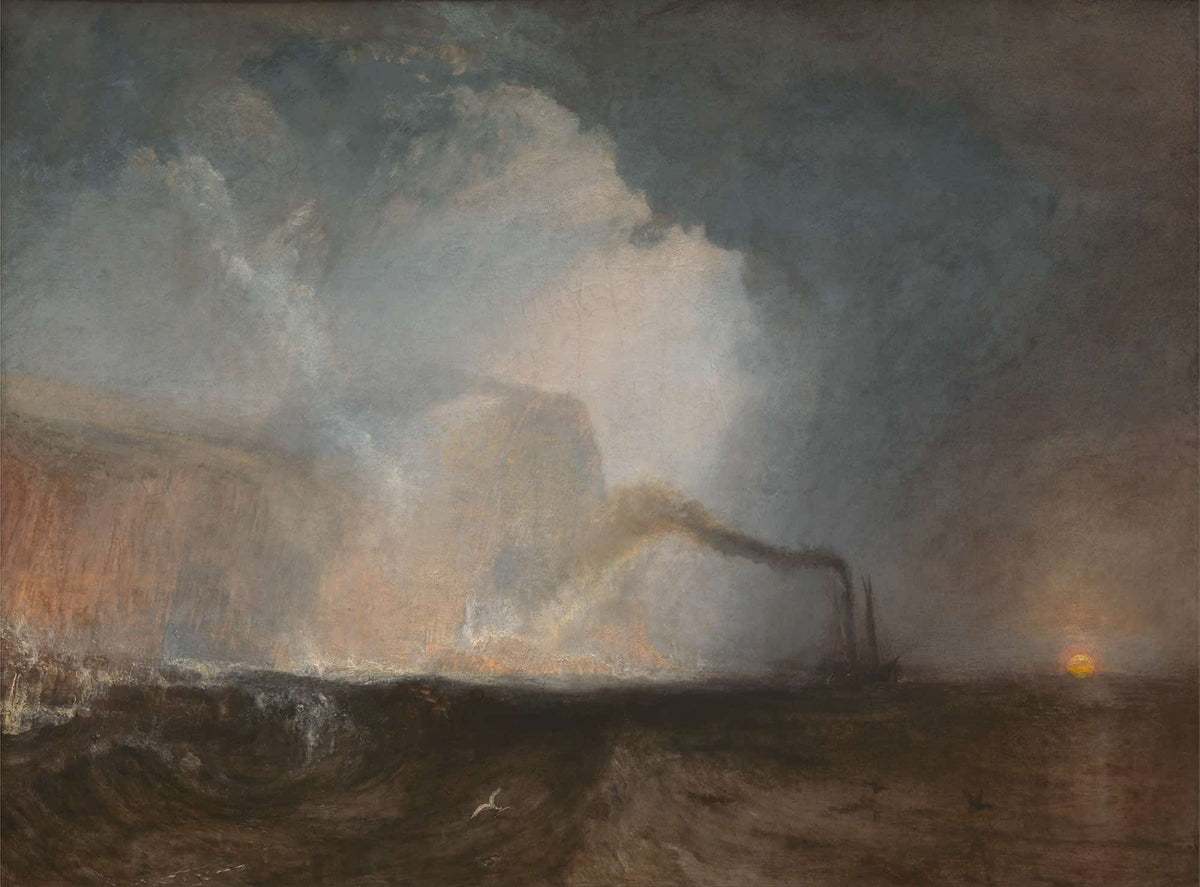 Staffa Fingals Cave by Joseph Mallord William Turner