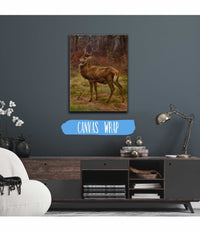 Stag In An Autumn Landscape by Rosa Bonheur