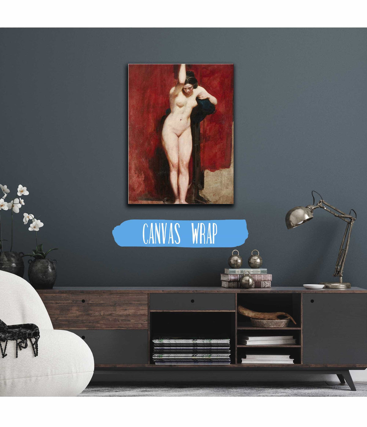 Standing Academic Nude by William Etty