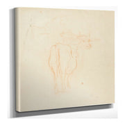 Standing Cattle by Charles Francois Daubigny