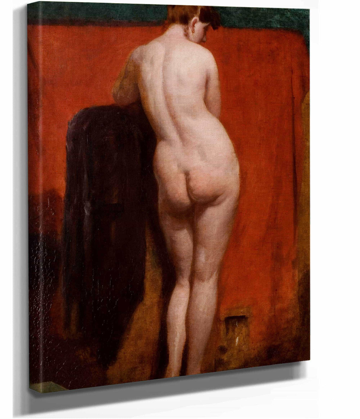 Standing Female Nude And Circa by William Etty
