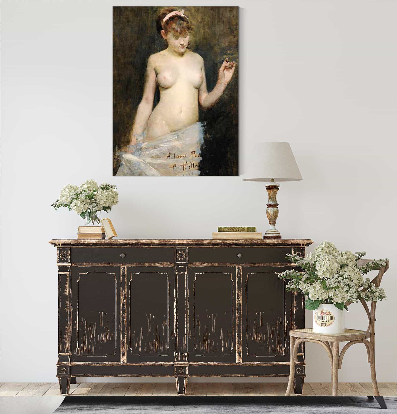 Standing Nude by Paul Cesar Helleu