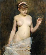 Standing Nude by Paul Cesar Helleu