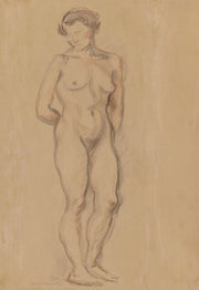 Standing Nude by Zygmunt Waliszewski