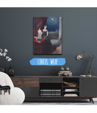 Standing Woman With A Fan Probably by Jean Louis Forain