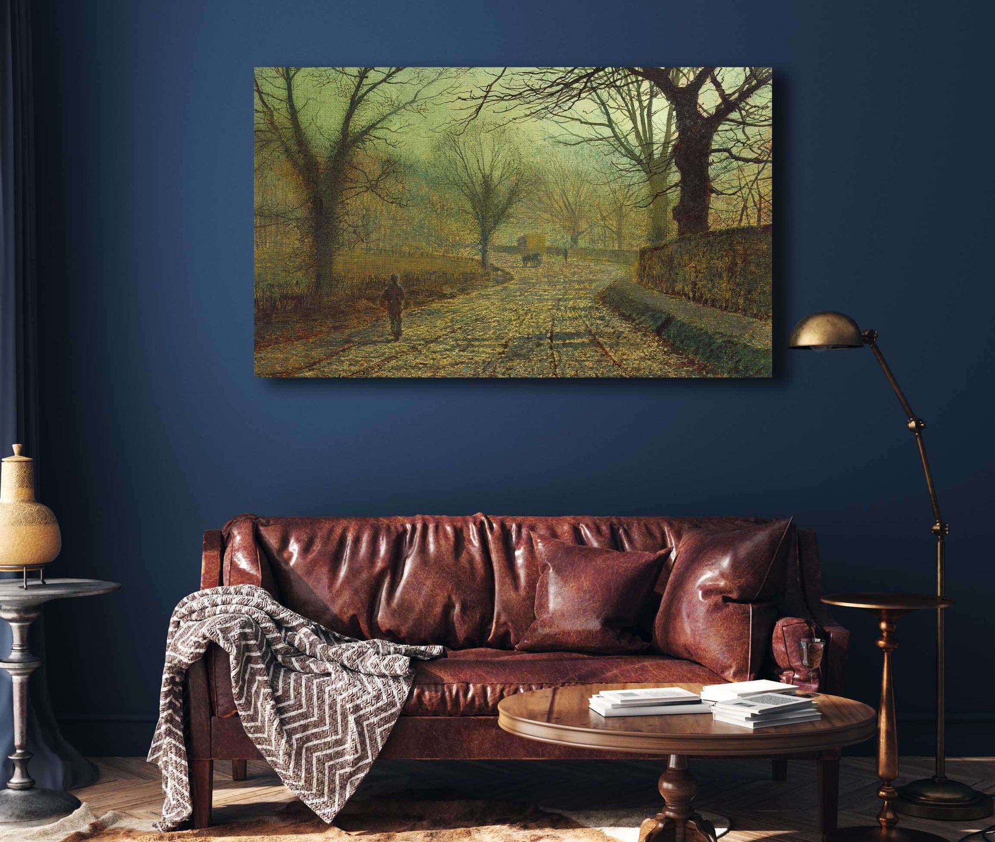 Stapleton Park Near Pontefract by John Atkinson Grimshaw