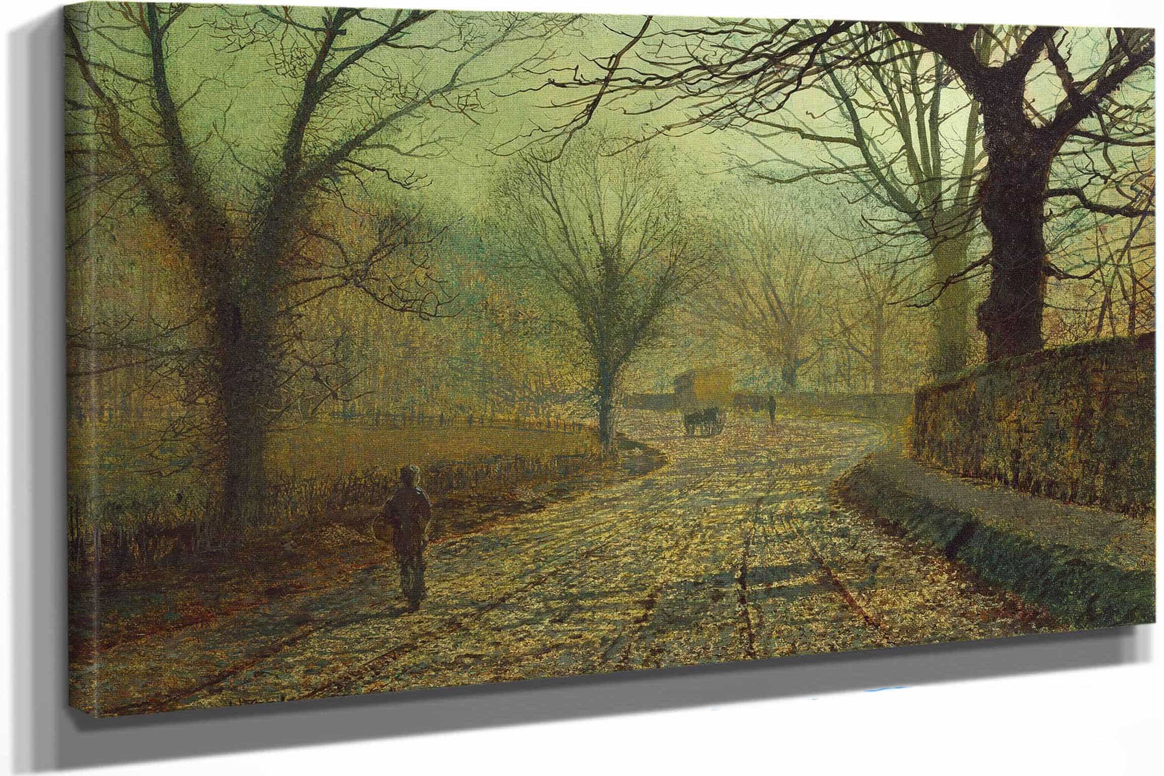 Stapleton Park Near Pontefract by John Atkinson Grimshaw