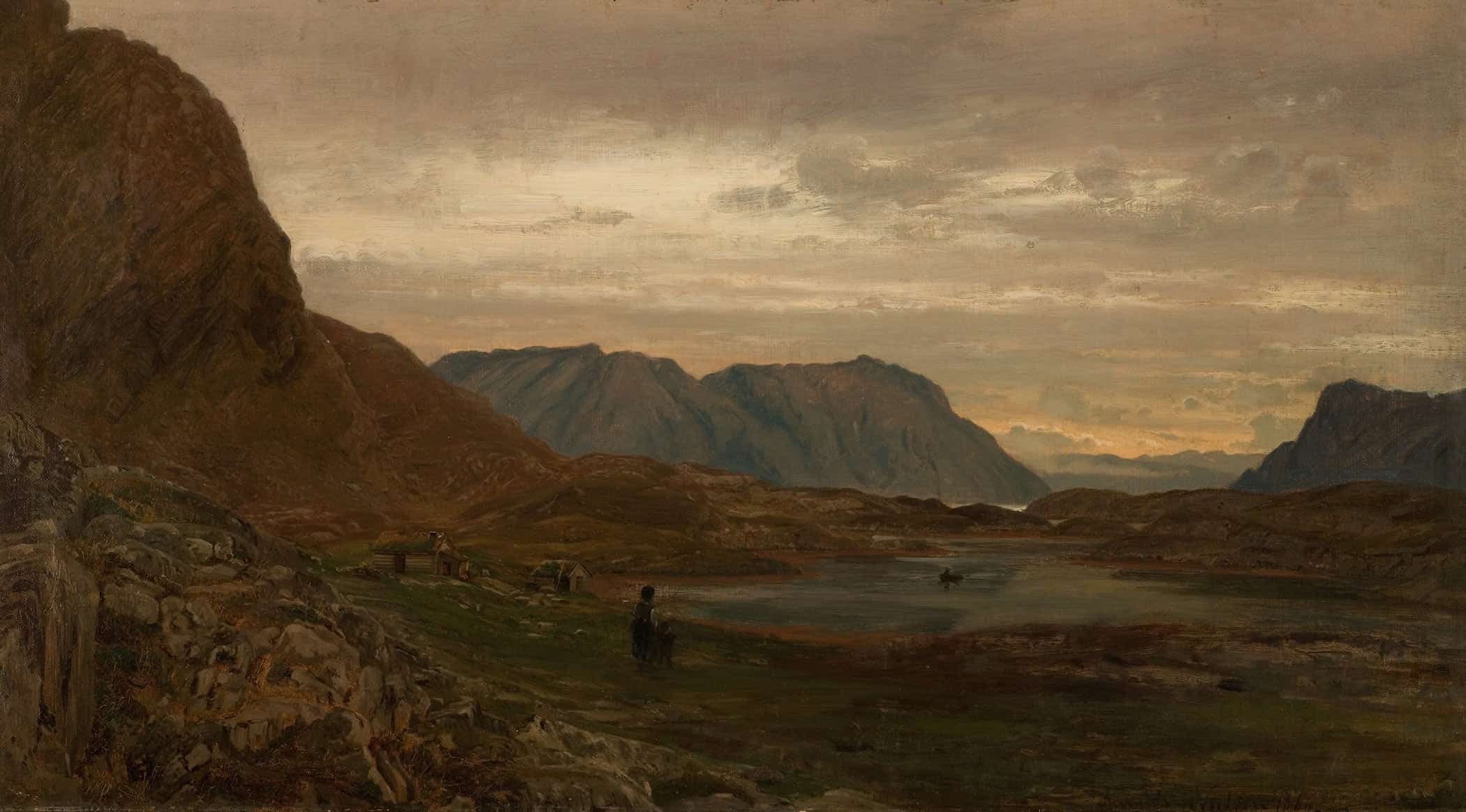 Stavenes Sondfjord by Amaldus Nielsen