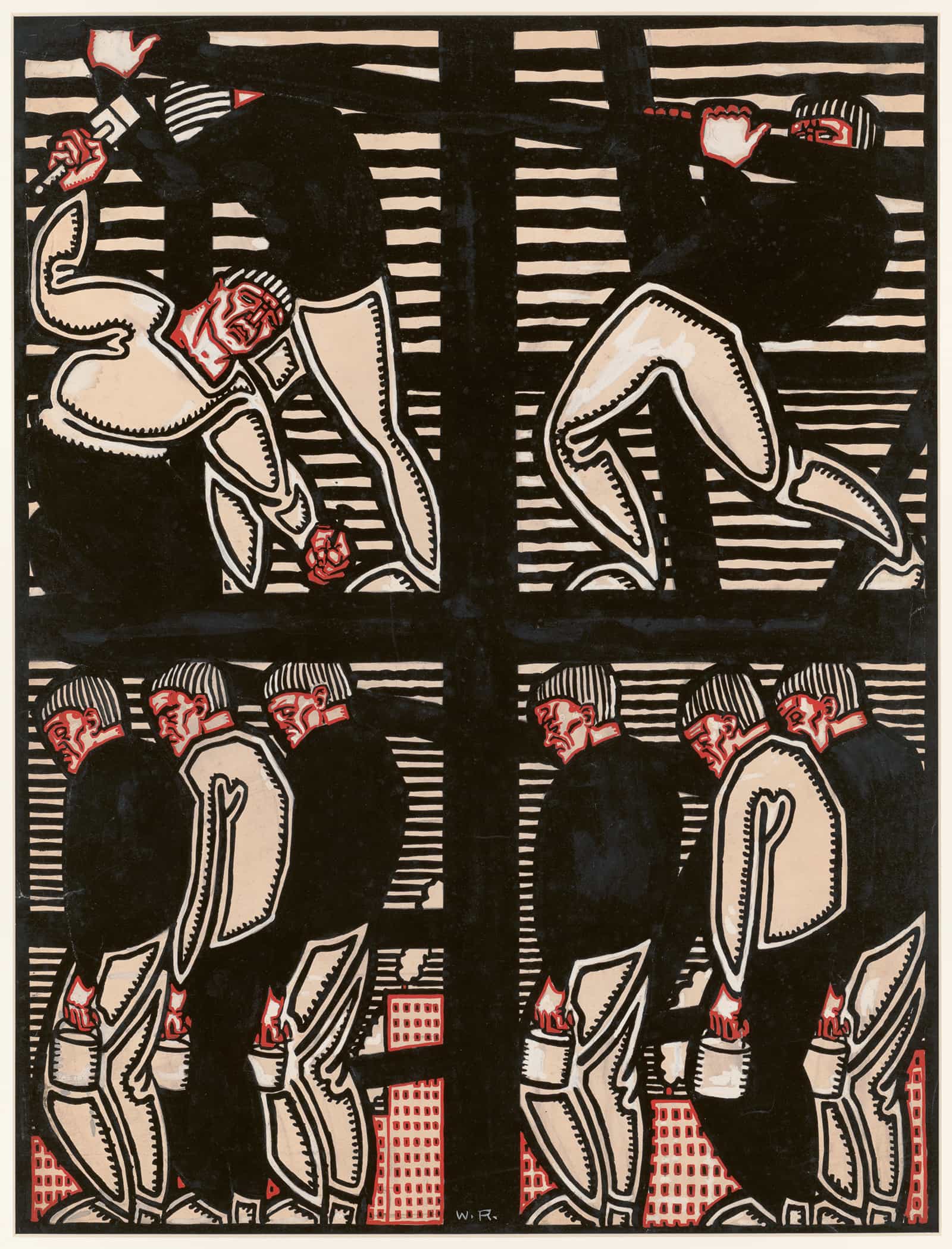 Steel Workers by Winold Reiss