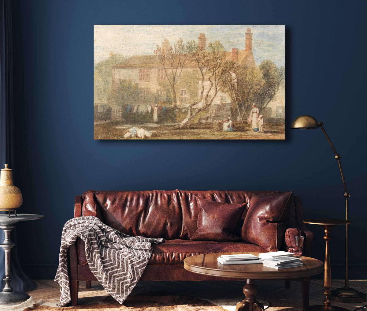 Steeton Manor House Near Farnley Between And by Joseph Mallord William Turner