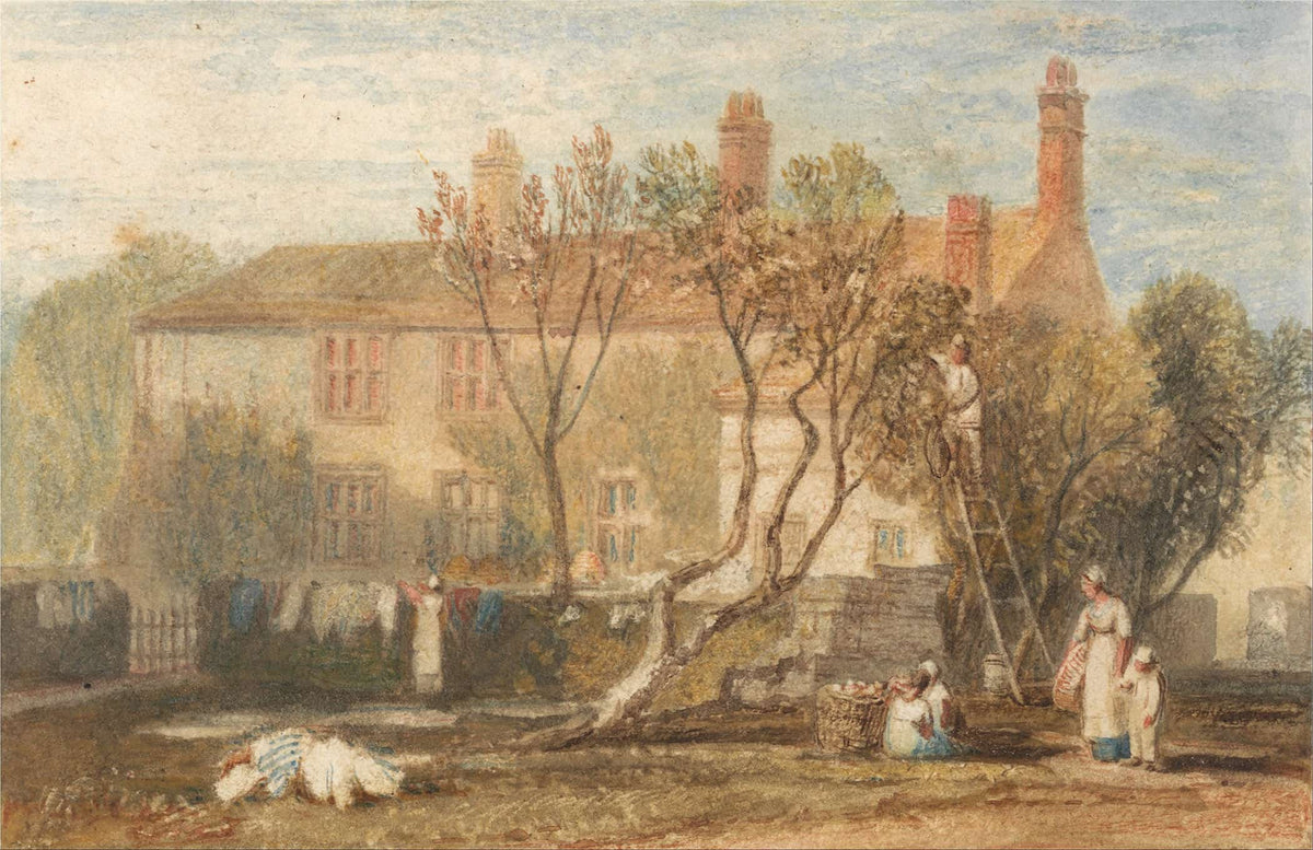 Steeton Manor House Near Farnley Between And by Joseph Mallord William Turner