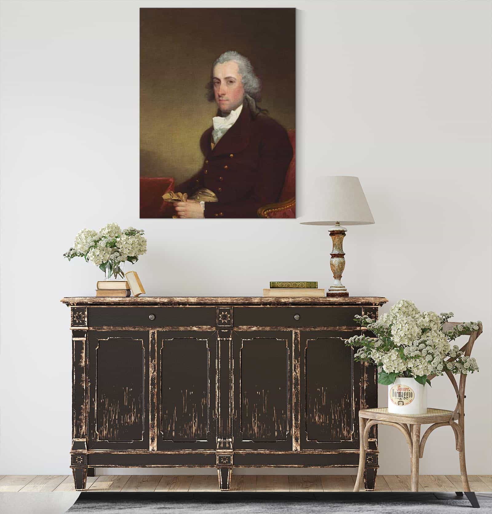 Stephen Van Rensselaer Iii by Gilbert Stuart