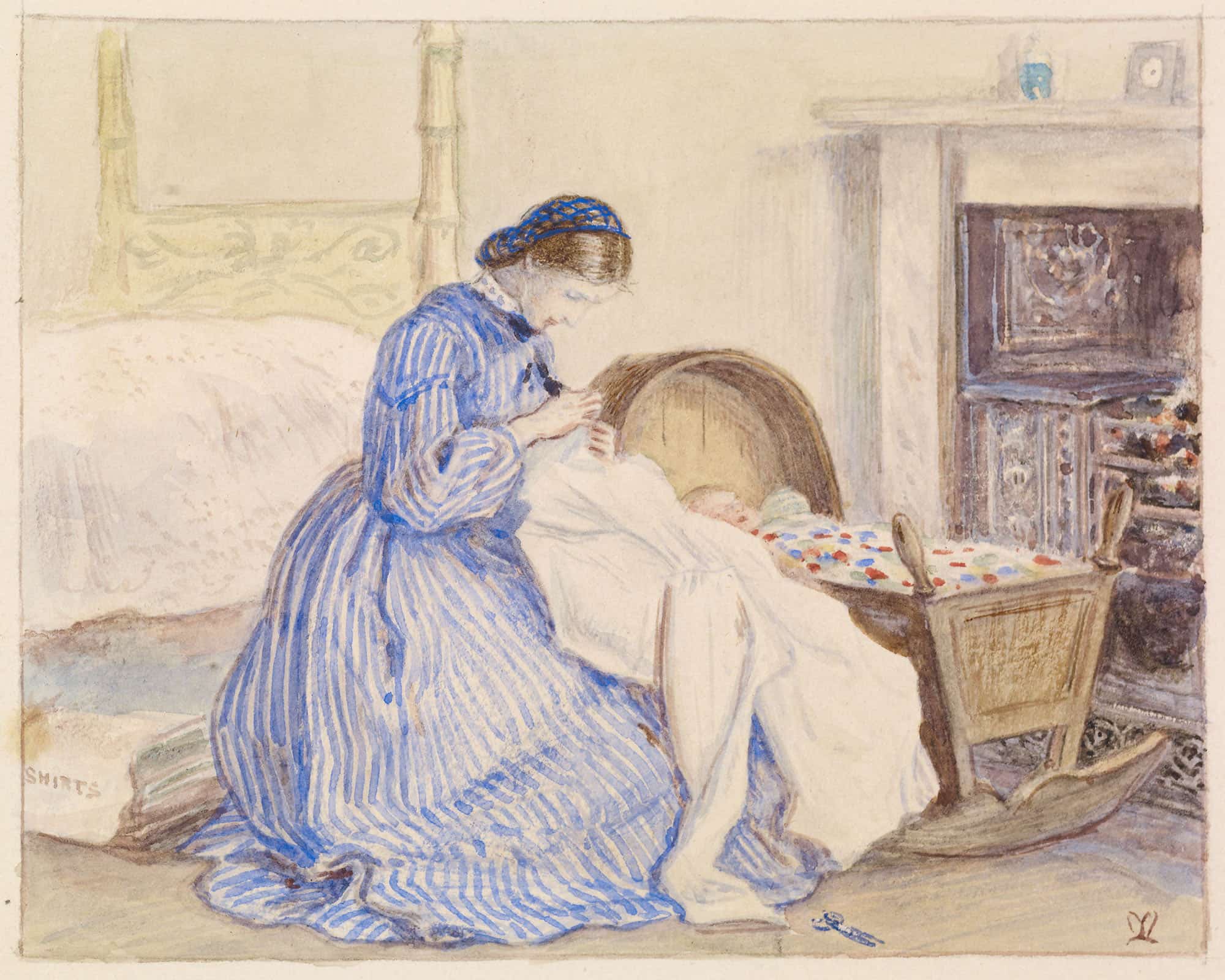Stewart Harrisons The Iceberg The Seamstress by Sir John Everett Millais