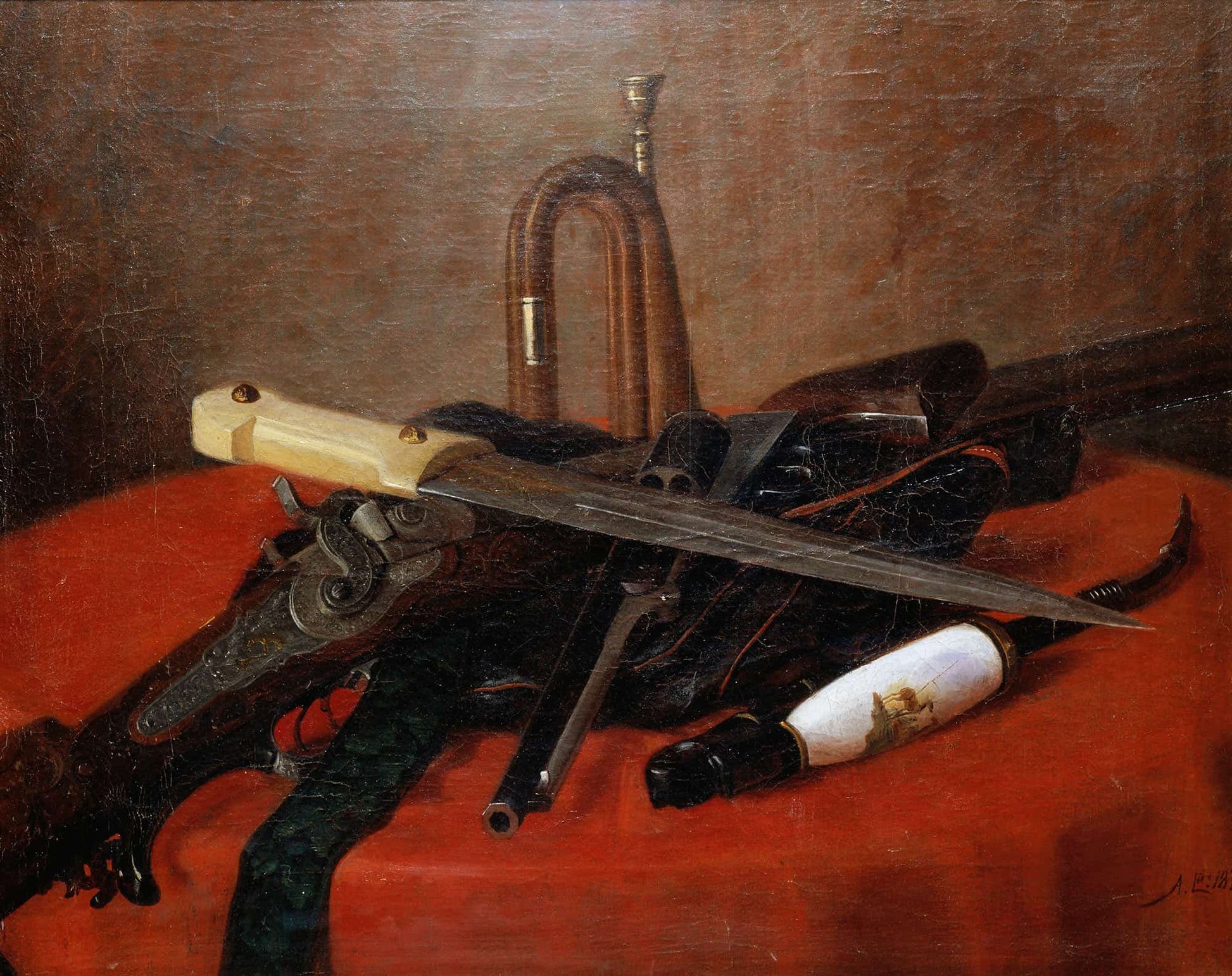 Still Life by Albert Edelfelt