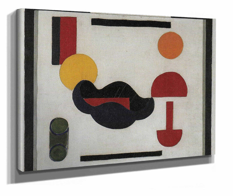 Still Life Composition V Between And by Theo Van Doesburg