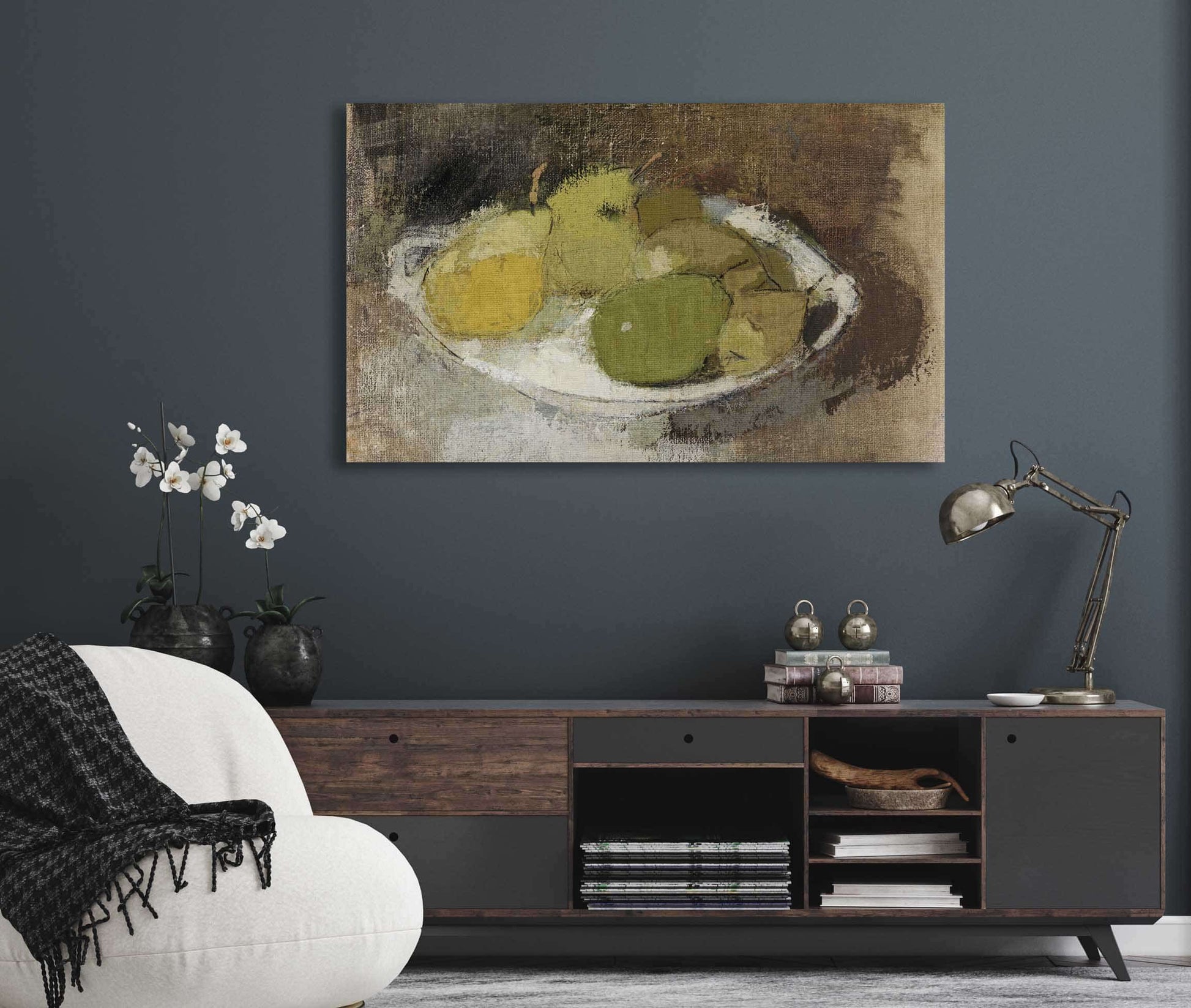 Still Life In Green by Helene Schjerfbeck