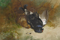 Still Life Of A Pair Of Blackgame by Archibald Thorburn