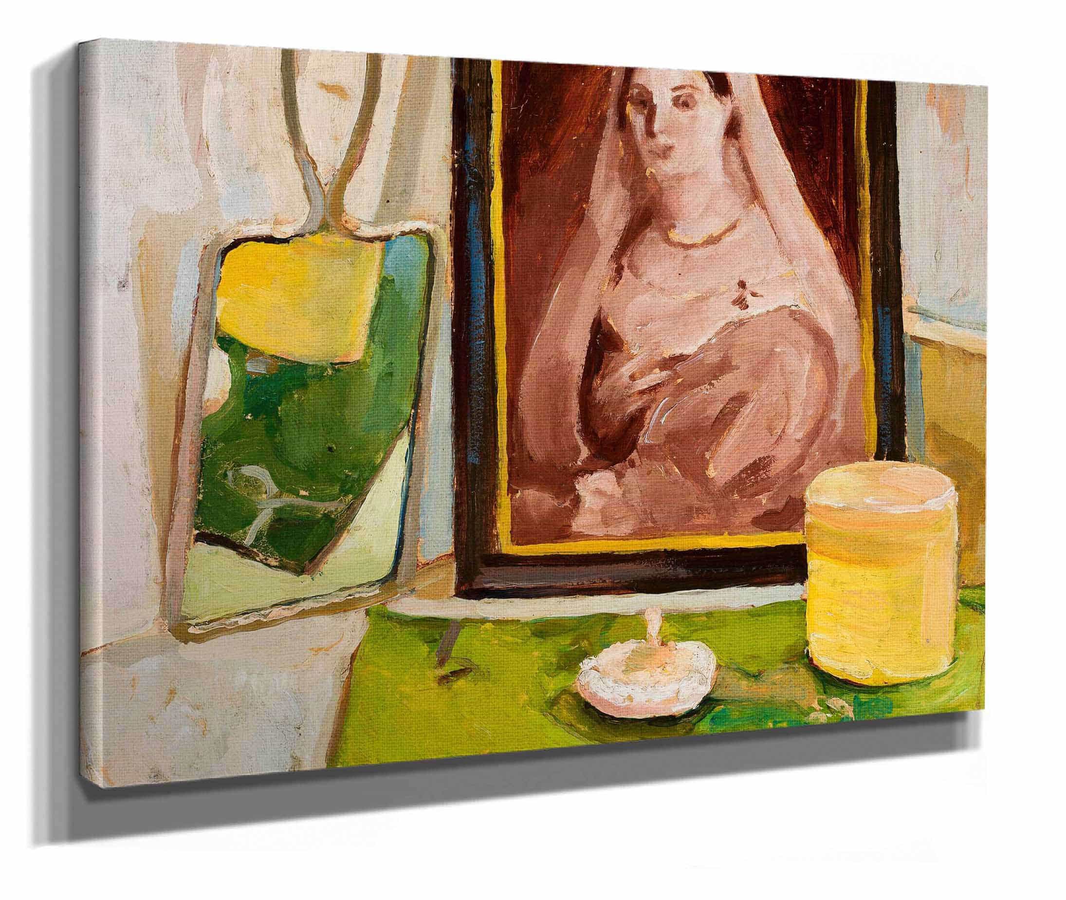 Still Life With A Portrait by Zygmunt Waliszewski