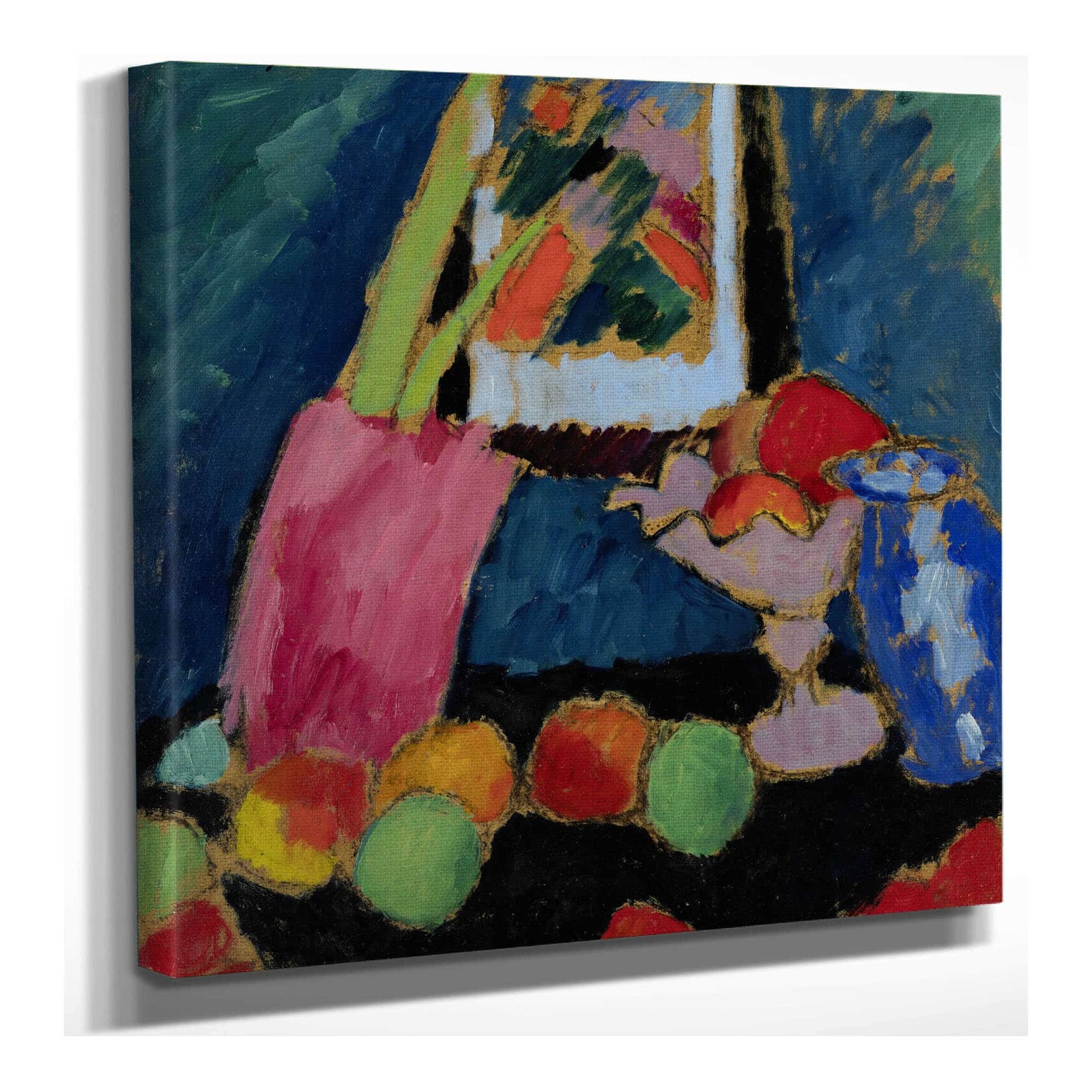 Still Life With A Purple Bowl by Alexej Von Jawlensky