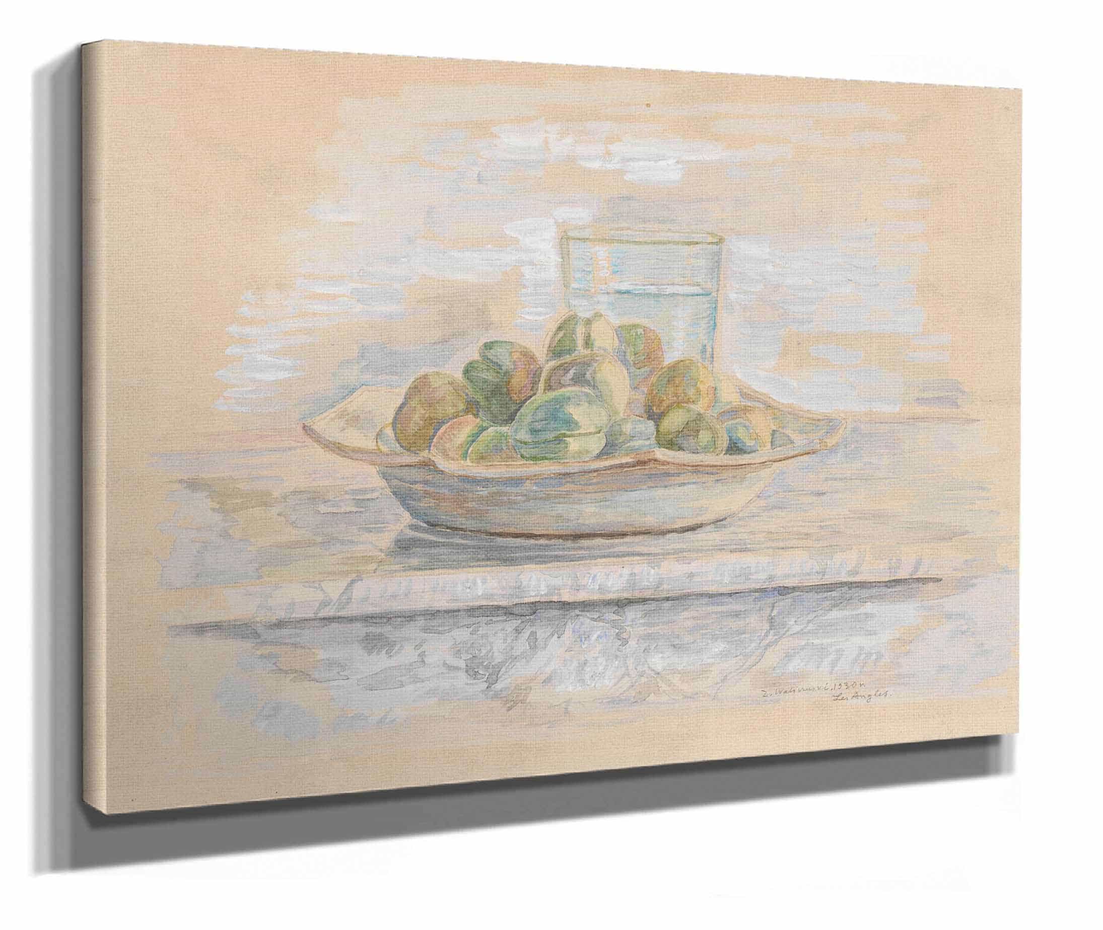 Still Life With Almonds by Zygmunt Waliszewski