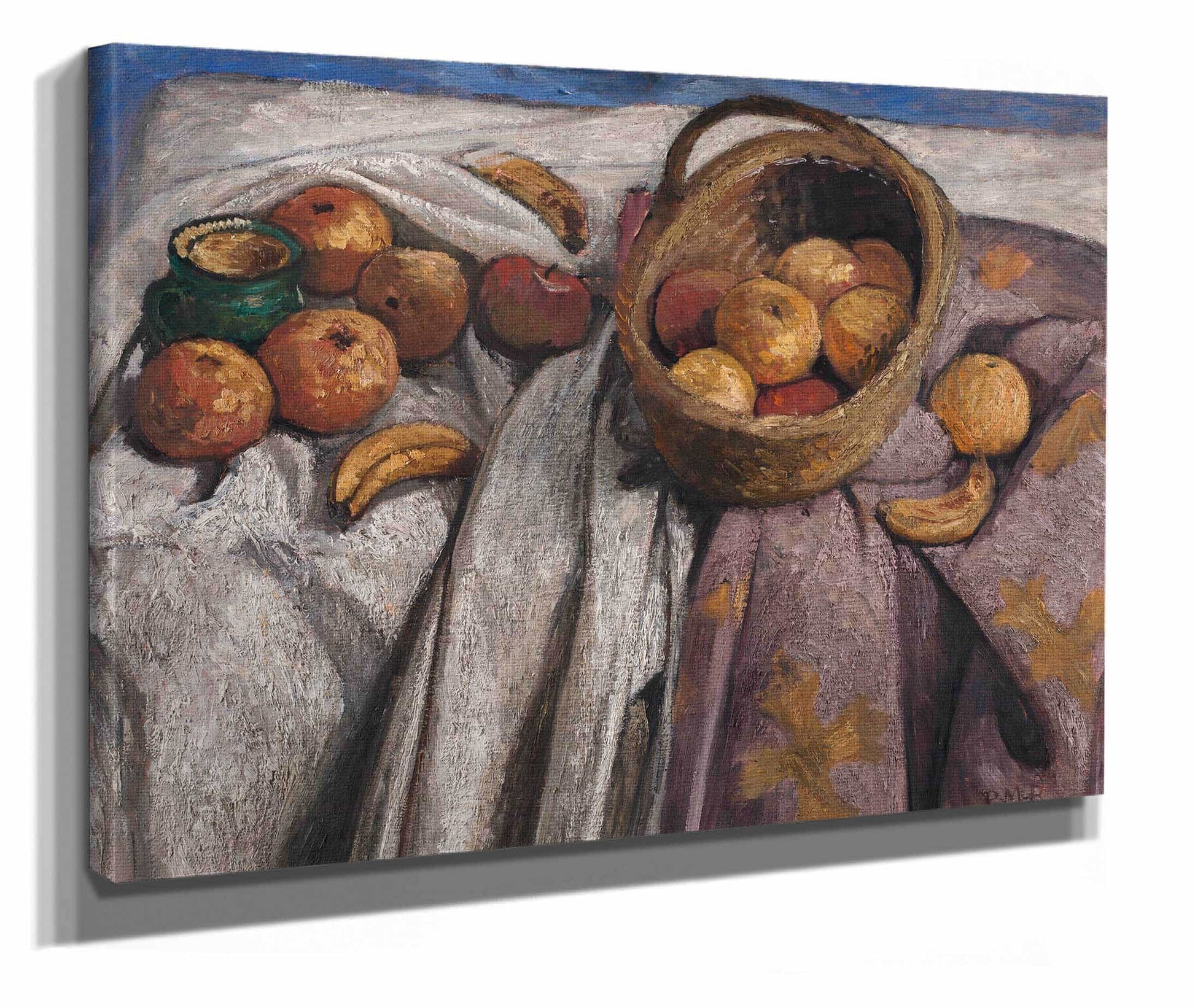 Still Life With Apples And Bananas by Paula Modersohn Becker