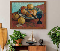 Still Life With Apples And Green Glass by Paula Modersohn Becker