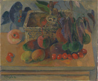 Still Life With Basket And Fruits by Paul Gauguin