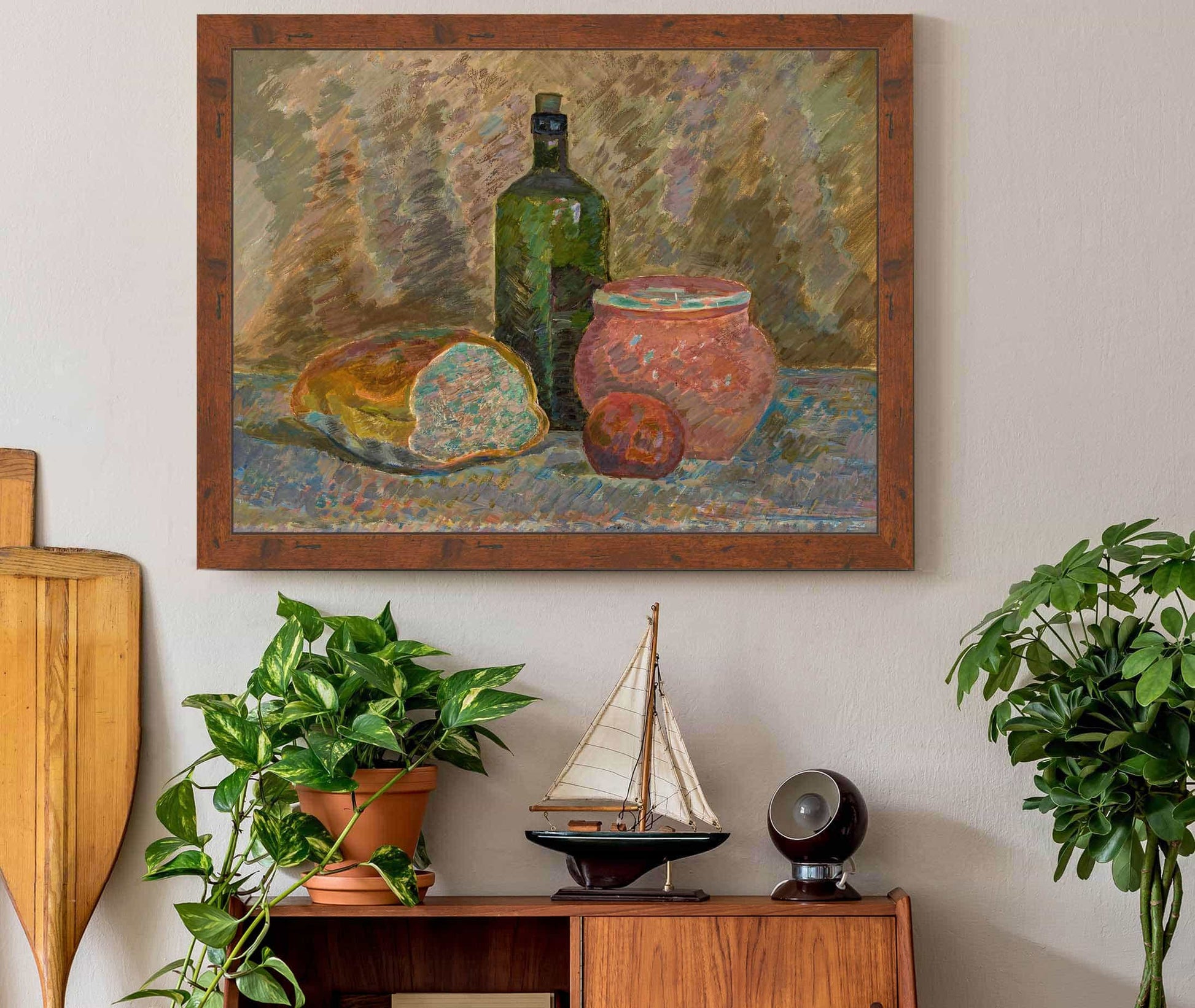 Still Life With Bread by Zygmunt Waliszewski